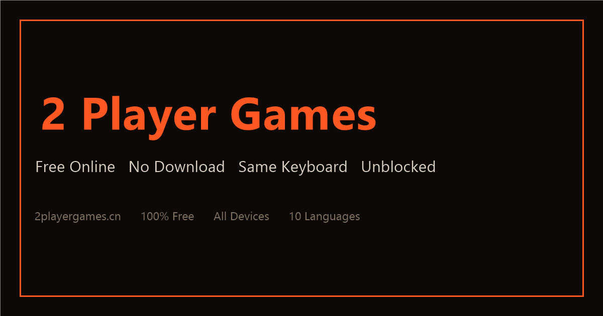 2 Player Games — Free Online Play